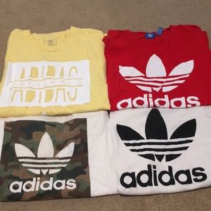 Adidas Tee Lot (4 shirts)